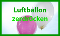 Luftballon zerdruecken