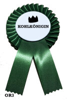 Kohlorden grün Rosette