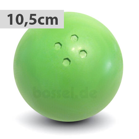 Boßelkugel gummi 10.5cm grün (Hobby)