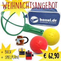 Weihnachtsangebot 2024 - 2 Boßelkugeln  + Kraber +...