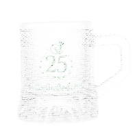 Schnapsglas mit Henkel 30776 bedruckt, veredelt, mit Logo...