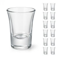Schnapsglas 30835 bedruckt, veredelt, mit Logo / Label